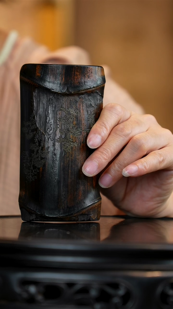 竹九*茶叶罐44444