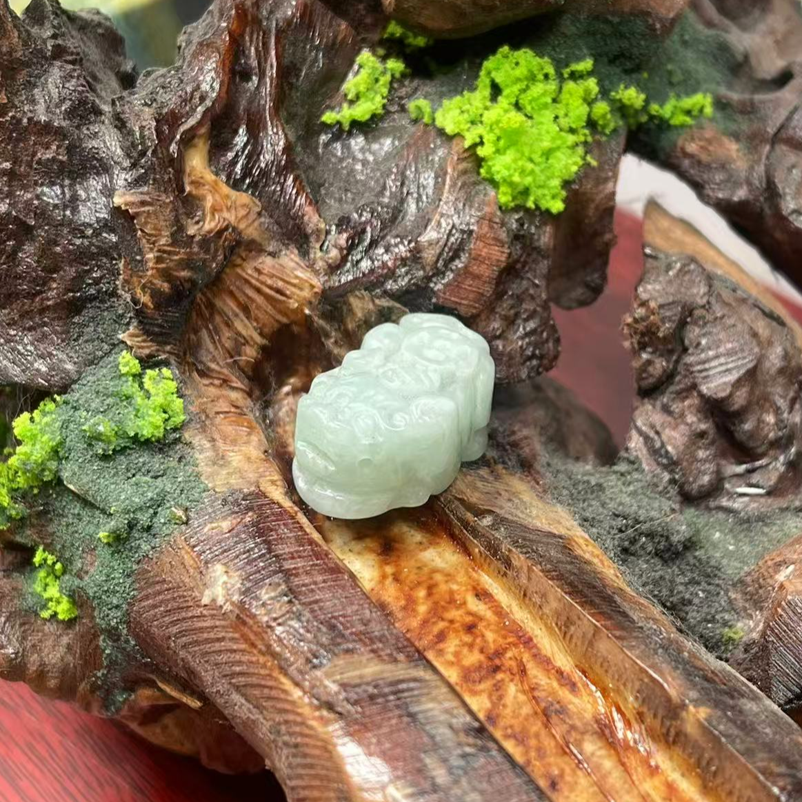 天然A货翡翠WB13798