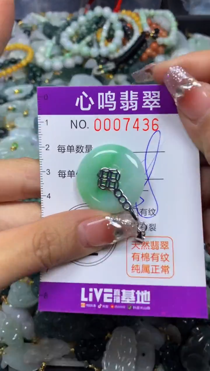 【闪购商品】翡翠颈饰未镶嵌闪购007436