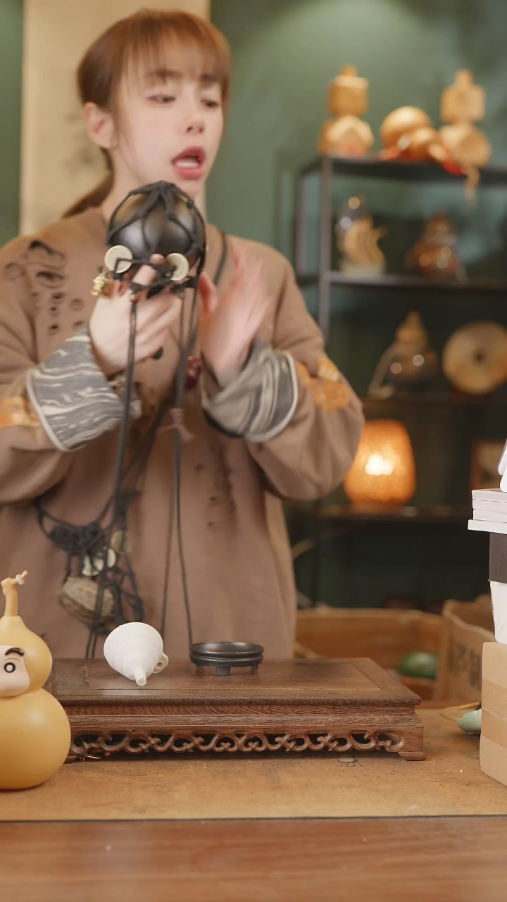 【闪购商品】300号精品天然大漆工艺防渗内胆酒葫芦~