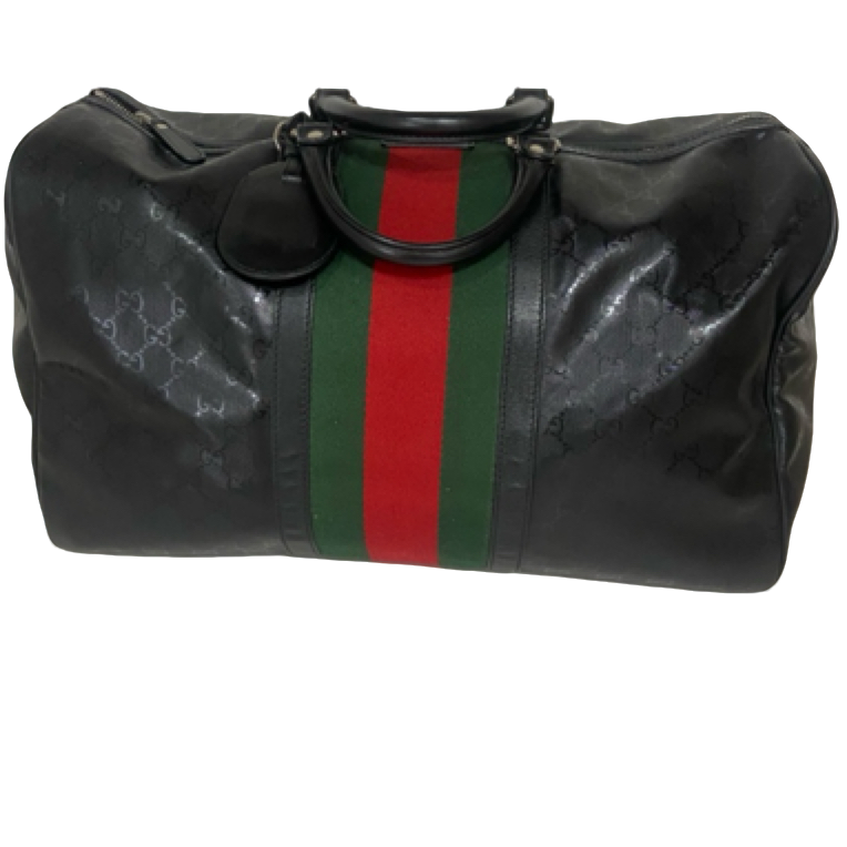 99新 GUCCI/古驰 古驰水晶皮旅行袋227