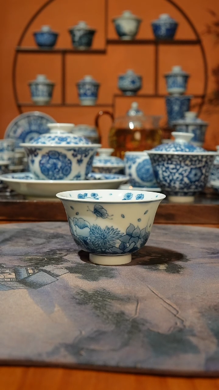 【闪购商品】景德镇镹曰陶手工手绘茶具