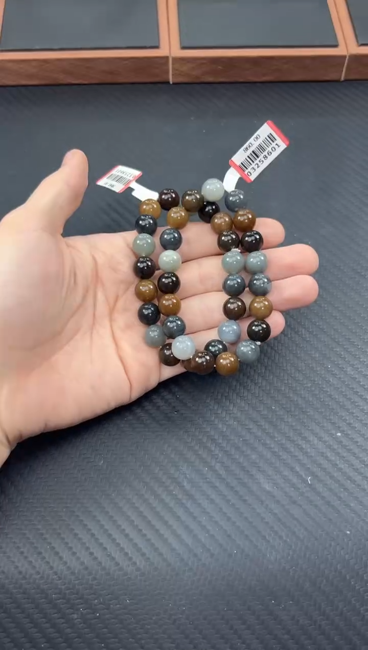 手串未镶嵌和田玉若羌微色差卡10手串多样性发货拍一发一