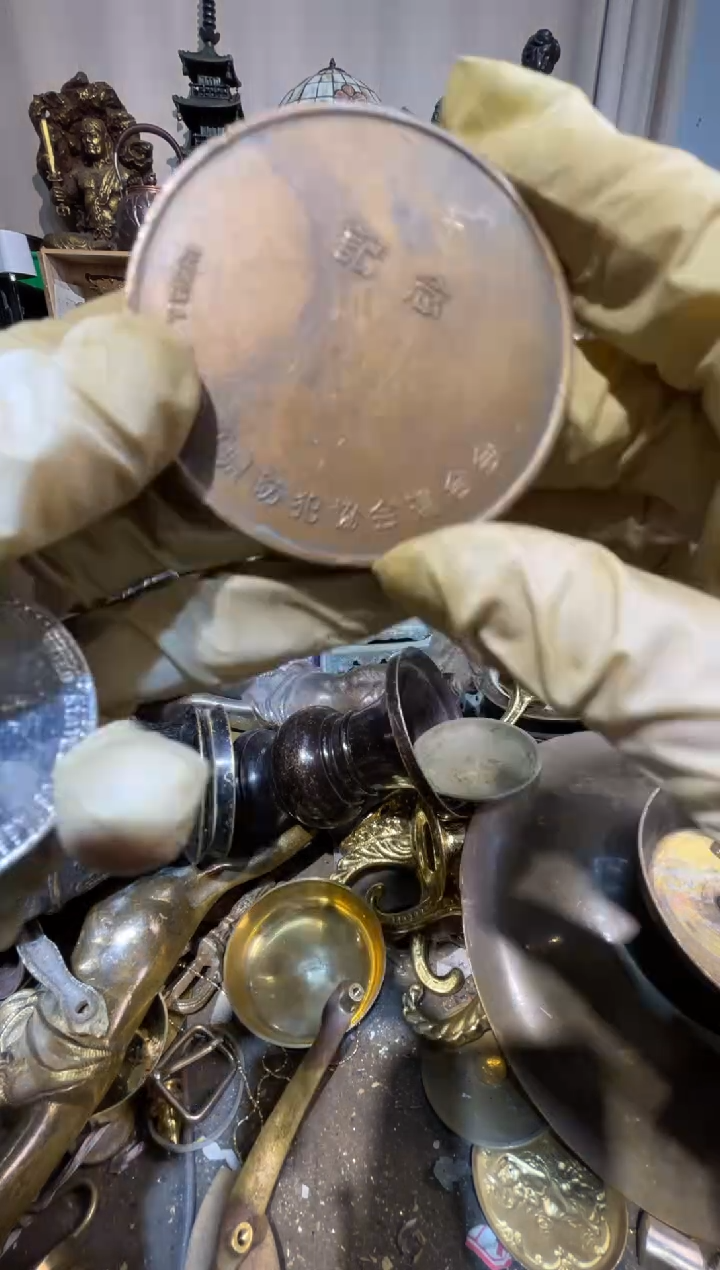 大阪回流铜器摆件55