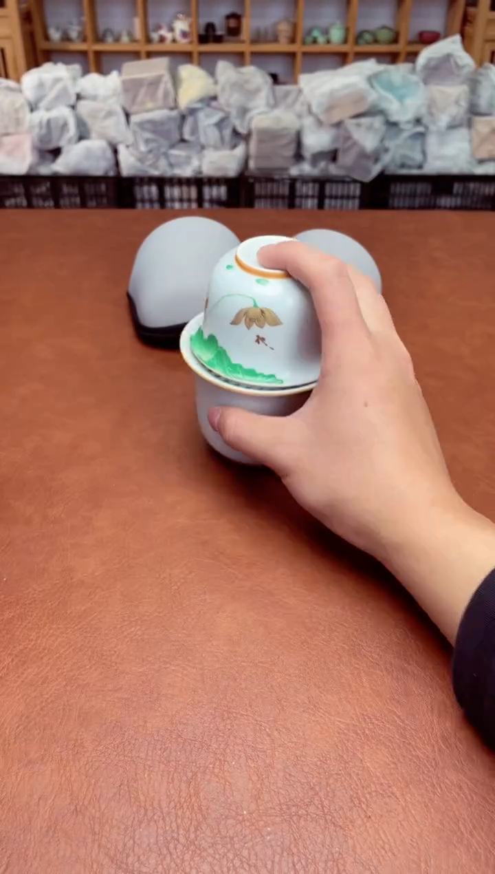 【闪购商品】摆件高端瓷器易仟杯茶器