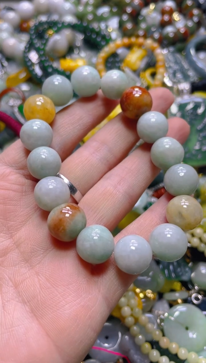 颈饰未镶嵌翡翠13mm