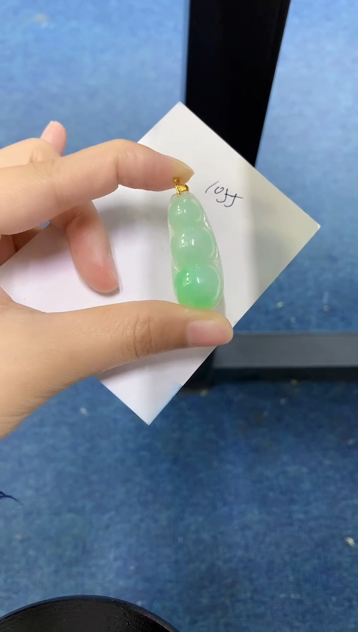 【闪购商品】翡翠颈饰18K金镶嵌000000000