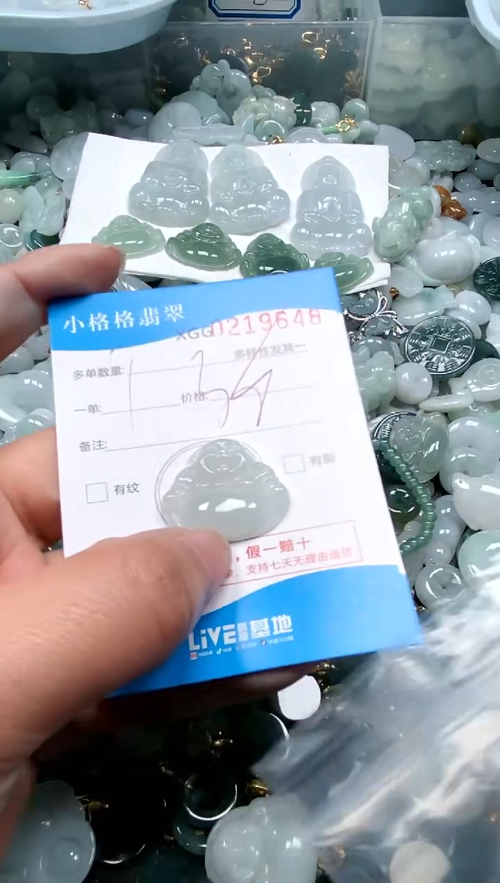 【闪购商品】翡翠颈饰未镶嵌闪购商品0219648