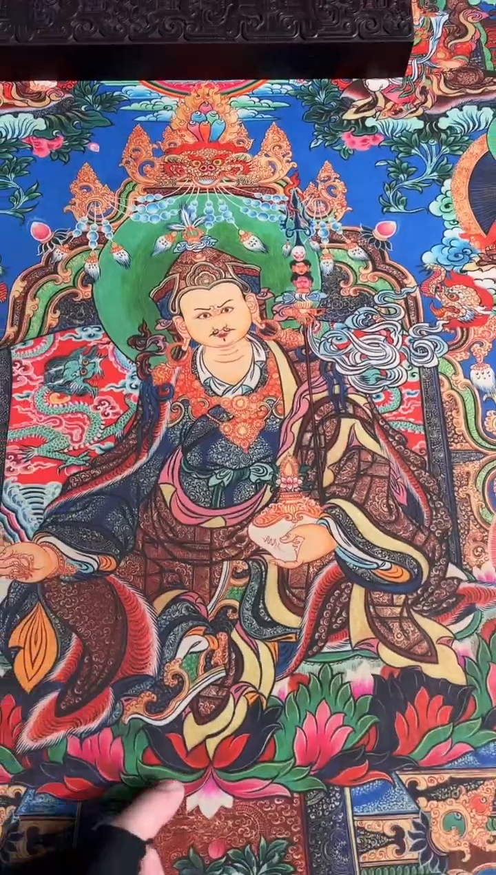 卷轴画路路的唐卡tk160