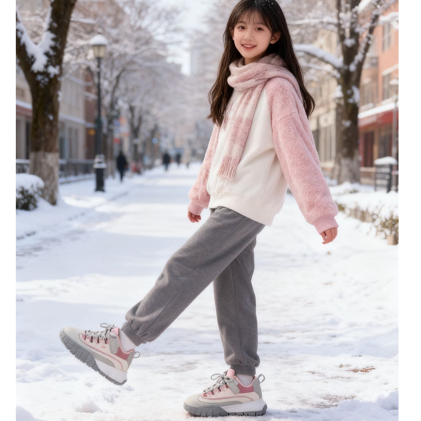 1775高端专享儿童男女宝四季款运动鞋粉色（温州）