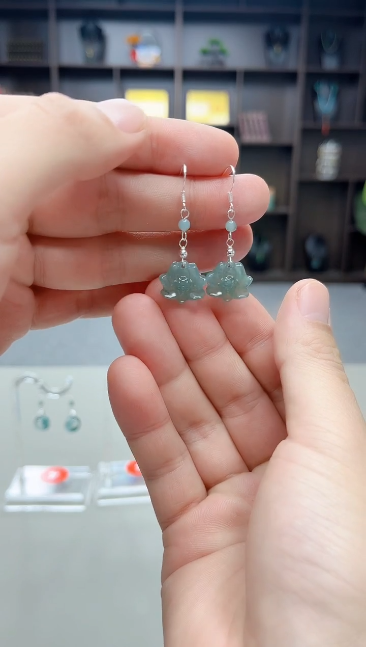 未镶嵌翡翠耳饰X06