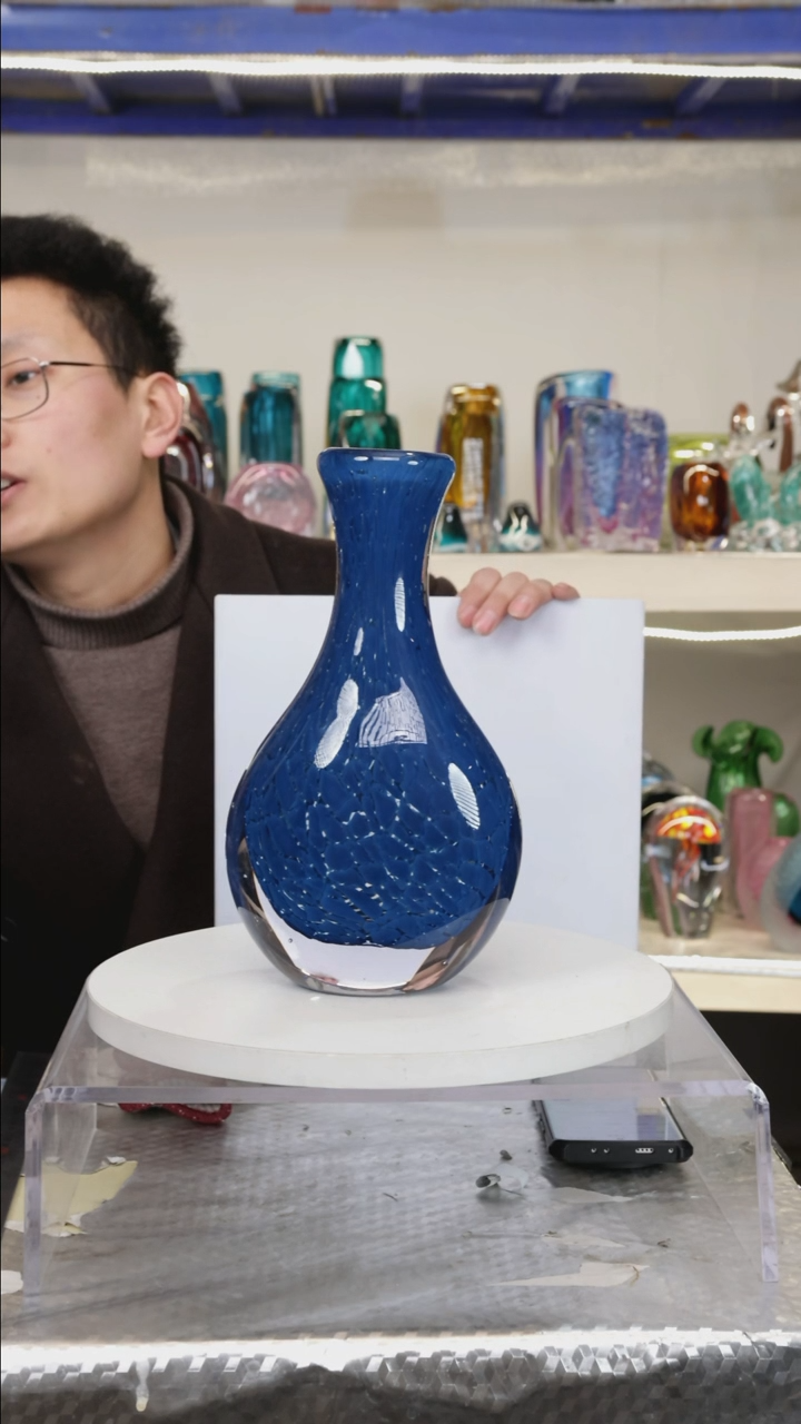 【闪购商品】琉璃【幻彩】高27精品琉璃微瑕福利