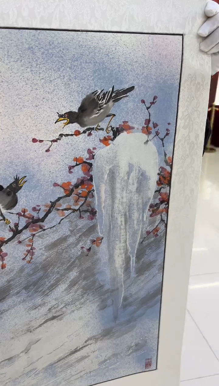 国画刘立荣亲笔绘画手绘作品D7