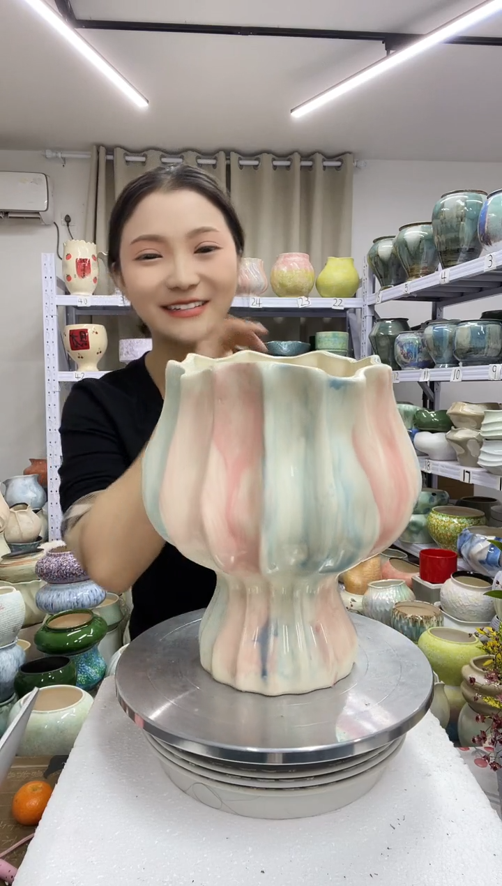 【1.2】花盆链接高：30 口：19