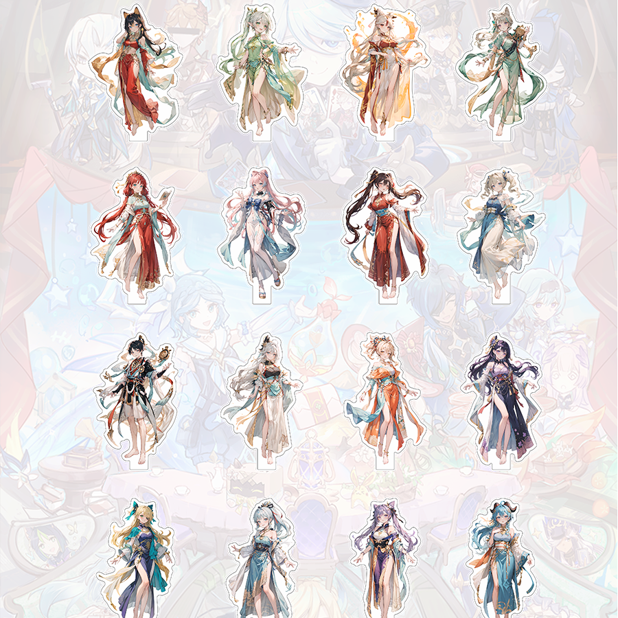 【平拆】盲袋《原神》周边高工艺精美立牌摆件