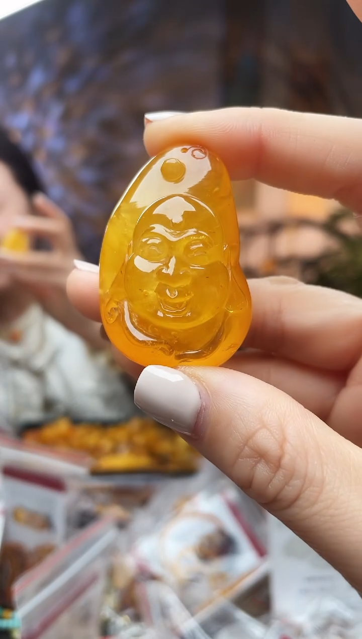 【闪购商品】蜜蜡颈饰未镶嵌吊坠