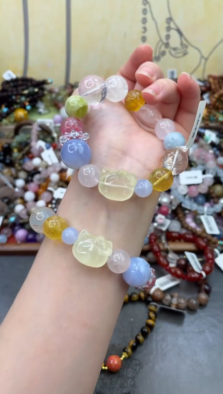 未镶嵌手链水晶508