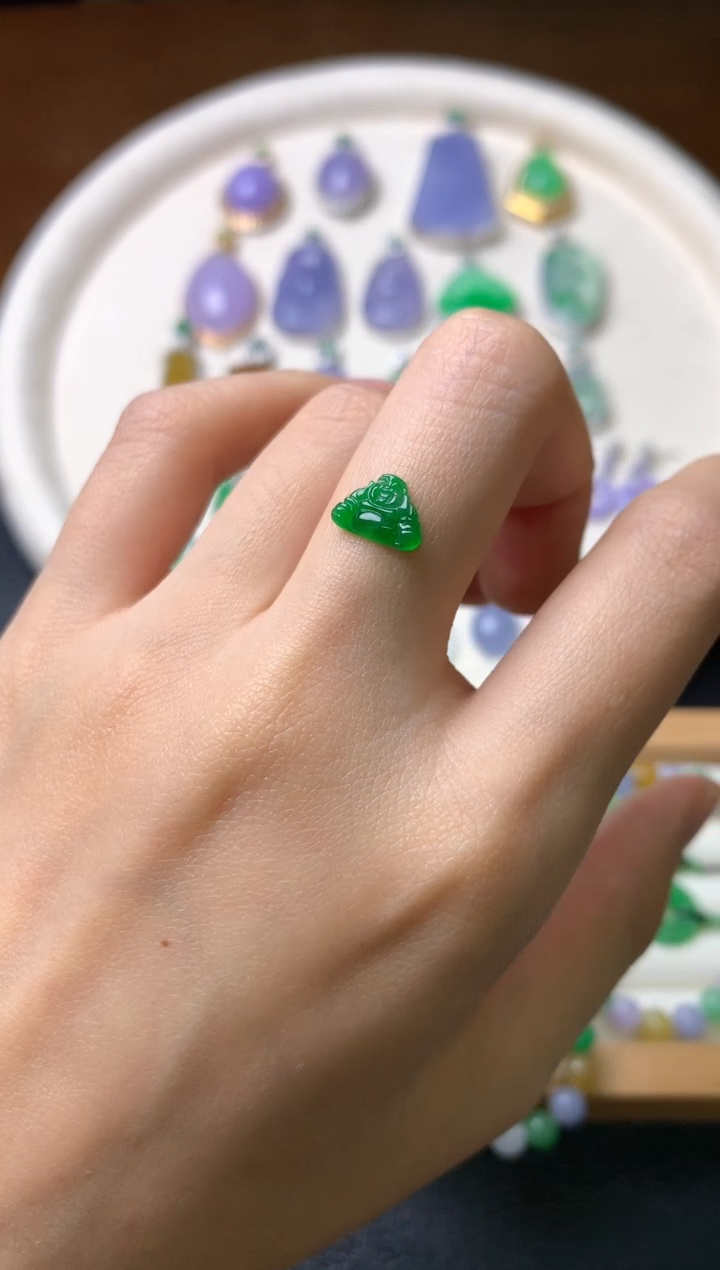 【闪购商品】定制翡翠未镶嵌裸石（镶嵌定制）