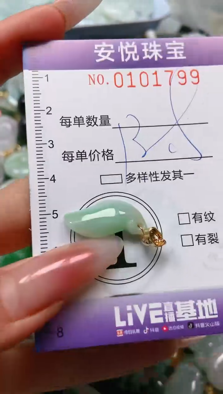 【闪购商品】翡翠颈饰未镶嵌闪购0101799