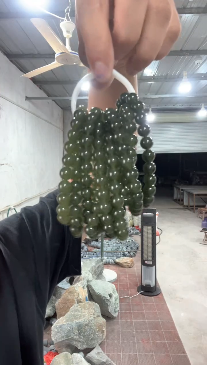 手串未镶嵌和田玉湖水绿手串卡8多样性拍一发一