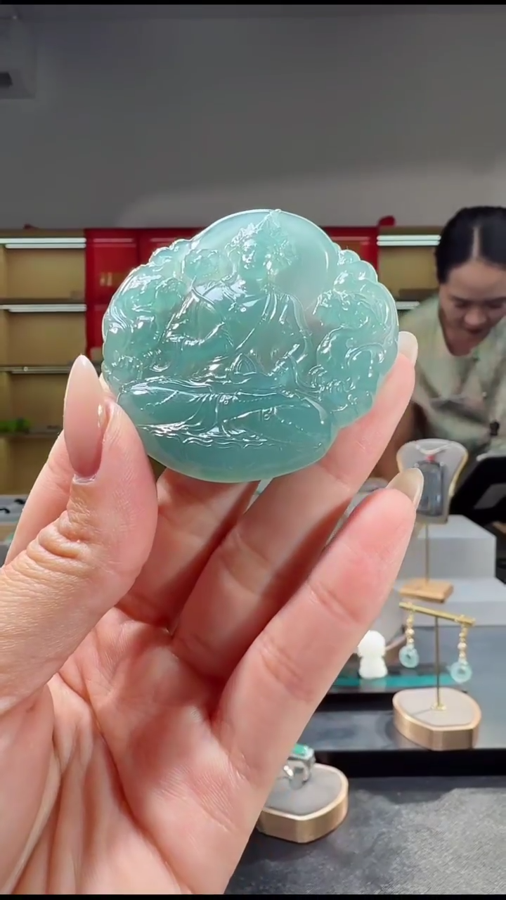 吊坠(不含链)未镶嵌翡翠度母