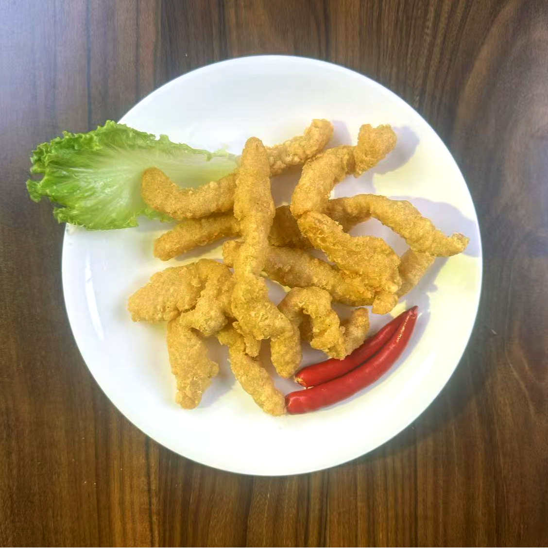 现炸小酥肉
