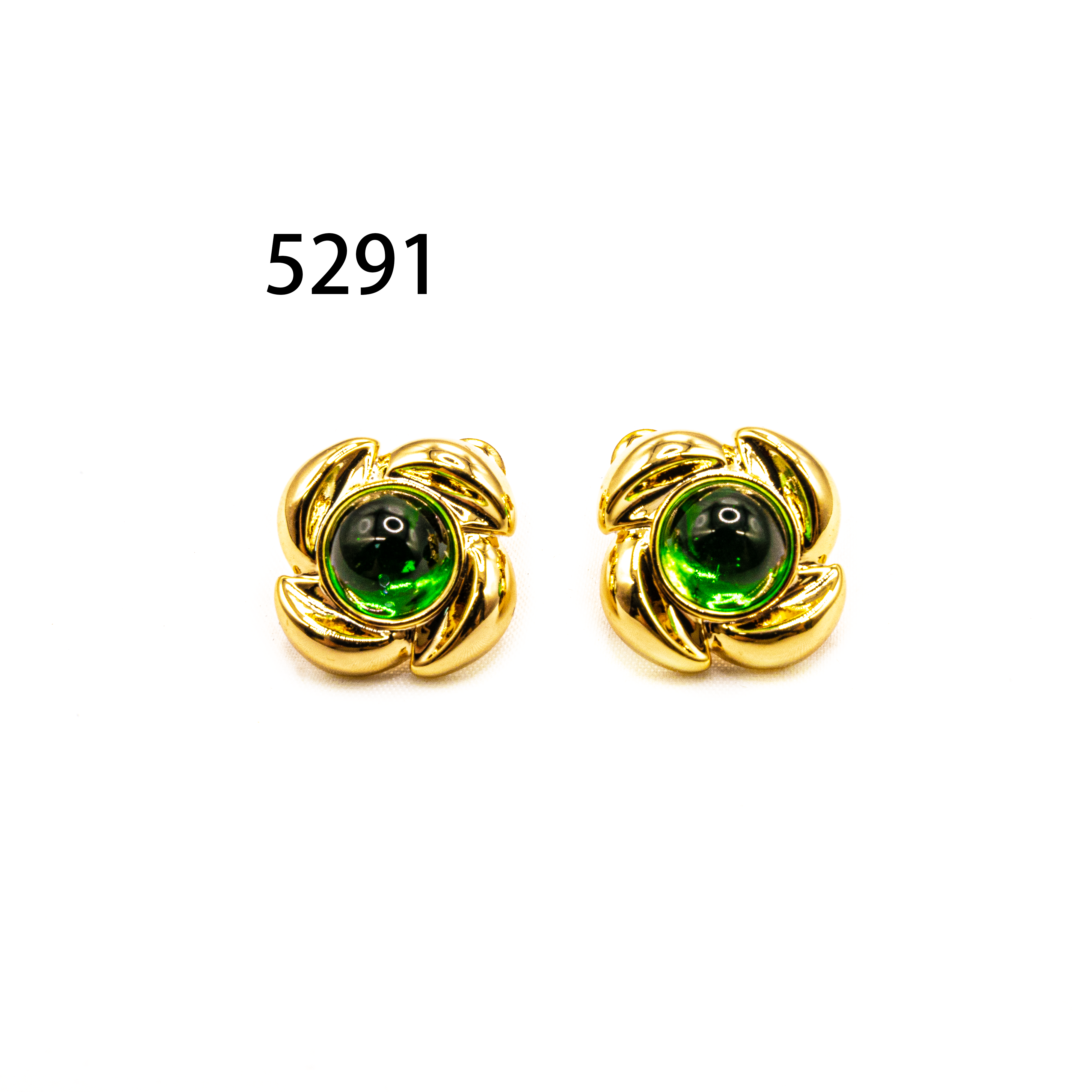 铜合金耳饰 时尚气质轻奢耳环新款小众设计高级感耳饰～5291