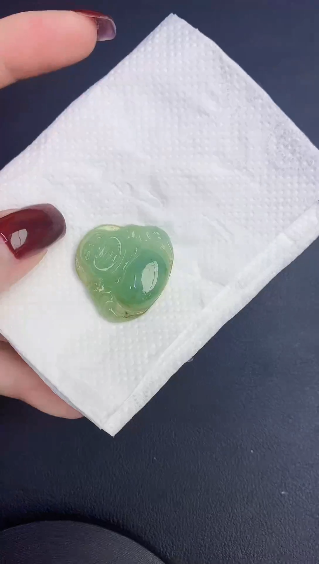 颈饰未镶嵌翡翠缅甸天然翡翠A货