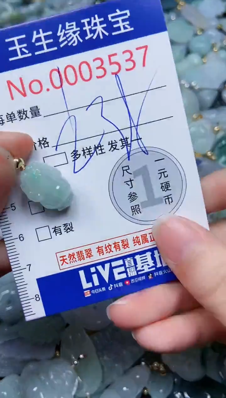 【闪购商品】翡翠颈饰未镶嵌闪购00003537