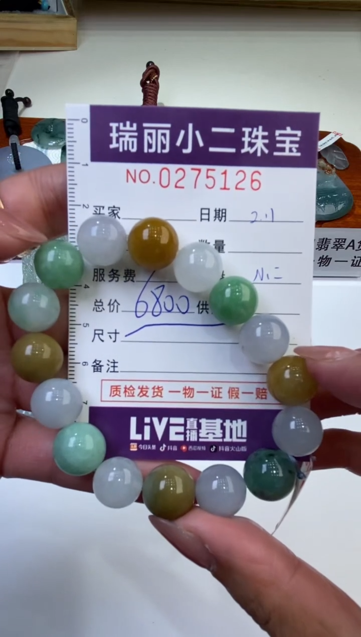 【闪购商品】翡翠颈饰未镶嵌275126