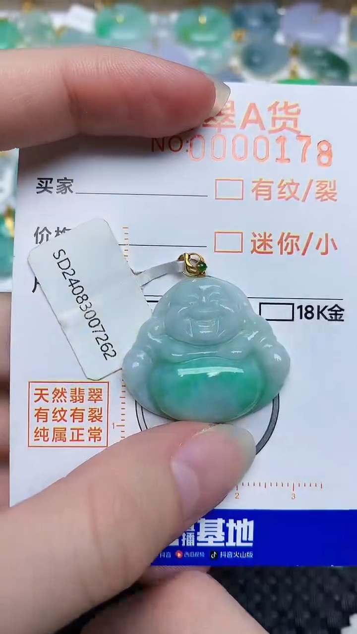 【闪购商品】翡翠颈饰未镶嵌86876786