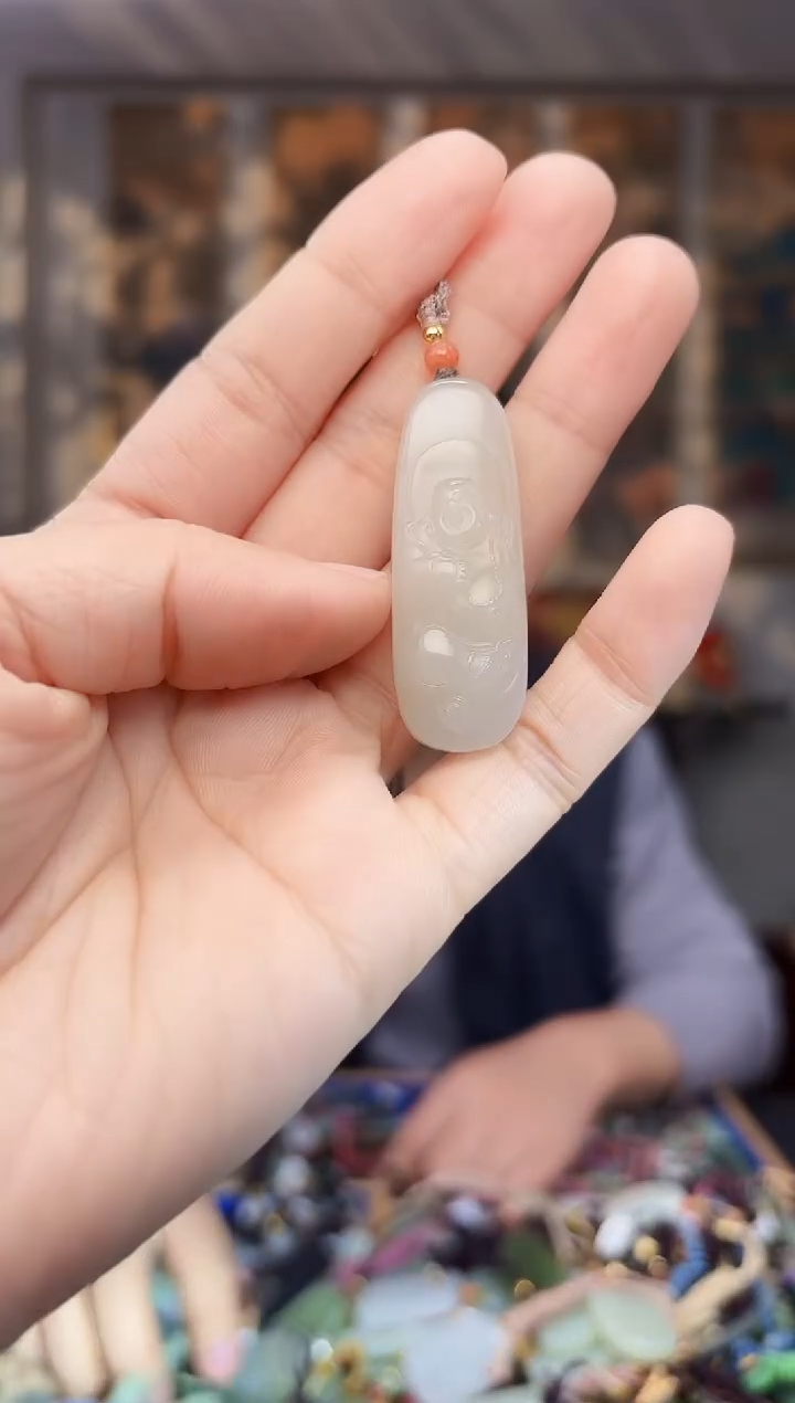 【闪购商品】和田玉挂件未镶嵌拍一发一