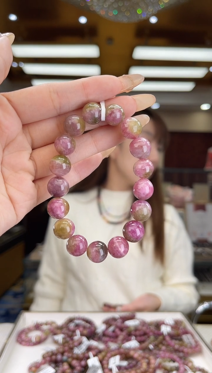 【闪购商品】碧玺/未镶嵌11mm+碧玺单圈多样性发货52