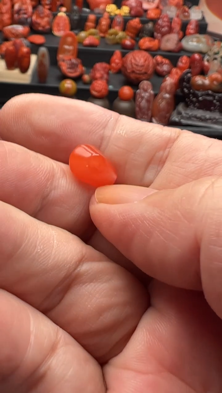 未镶嵌三通南红玛瑙?***?三通