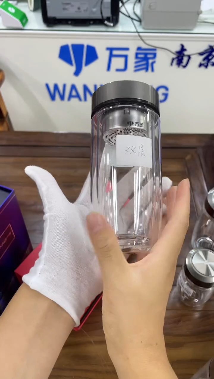 高硼硅玻璃盖子款万象双层v406-360ml