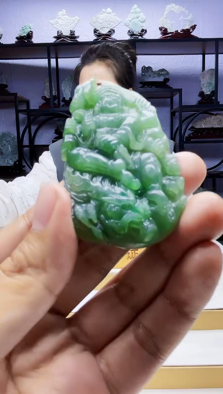 【闪购商品】定制翡翠未镶嵌毛货02020069