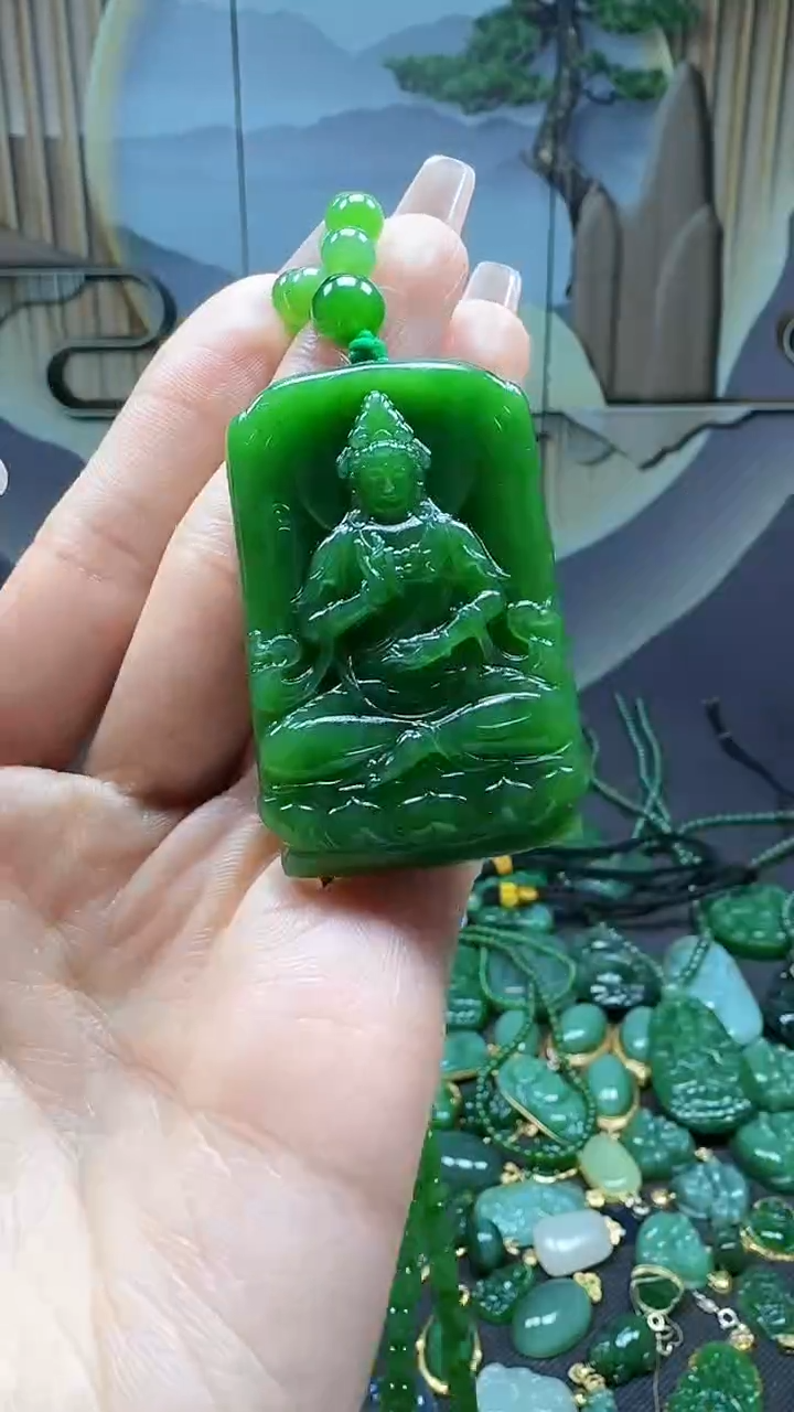 【闪购商品】和田玉挂件未镶嵌1