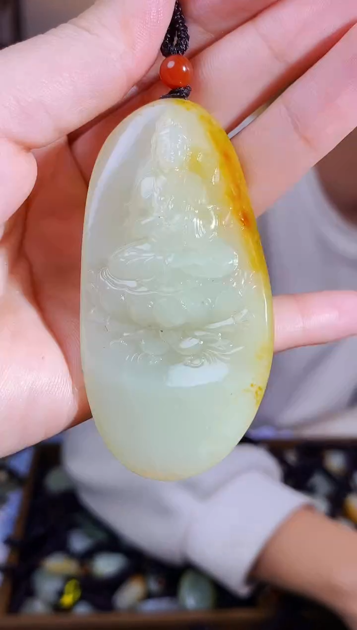 【闪购商品】和田玉颈饰未镶嵌1