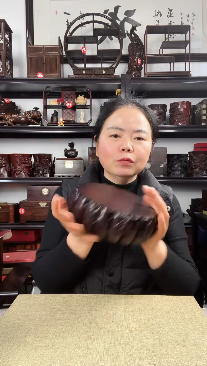 木671瑕疵老李红木工艺品