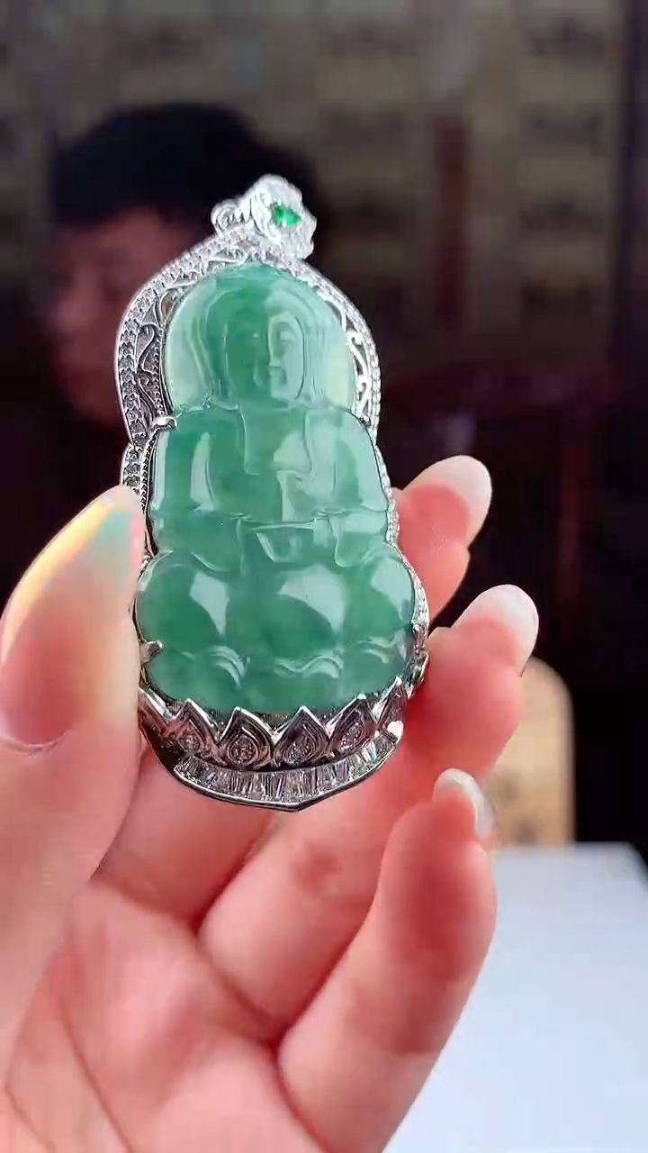 翡翠未镶嵌颈饰天然翡翠（拍一发一）