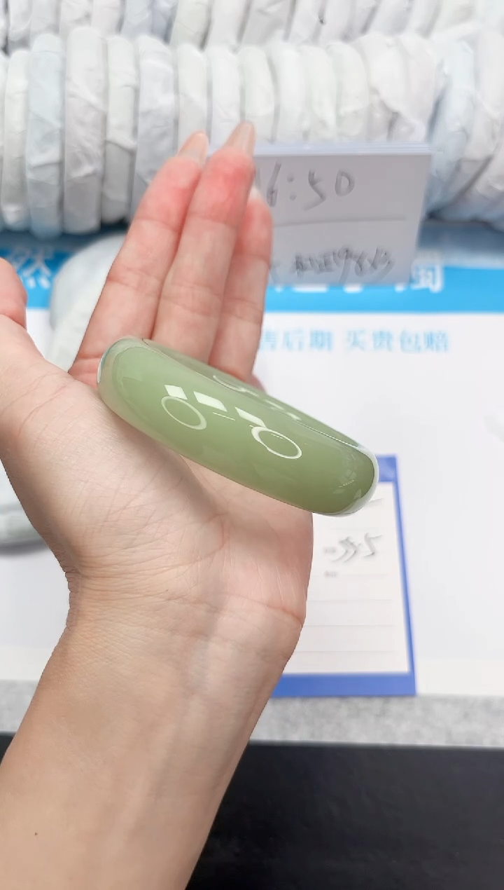 和田玉手镯未镶嵌172-55.5PG