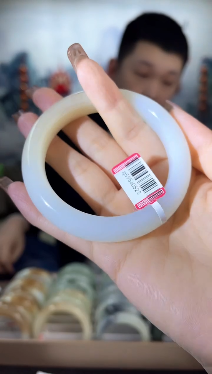 【闪购商品】和田玉手串未镶嵌60圈口0523