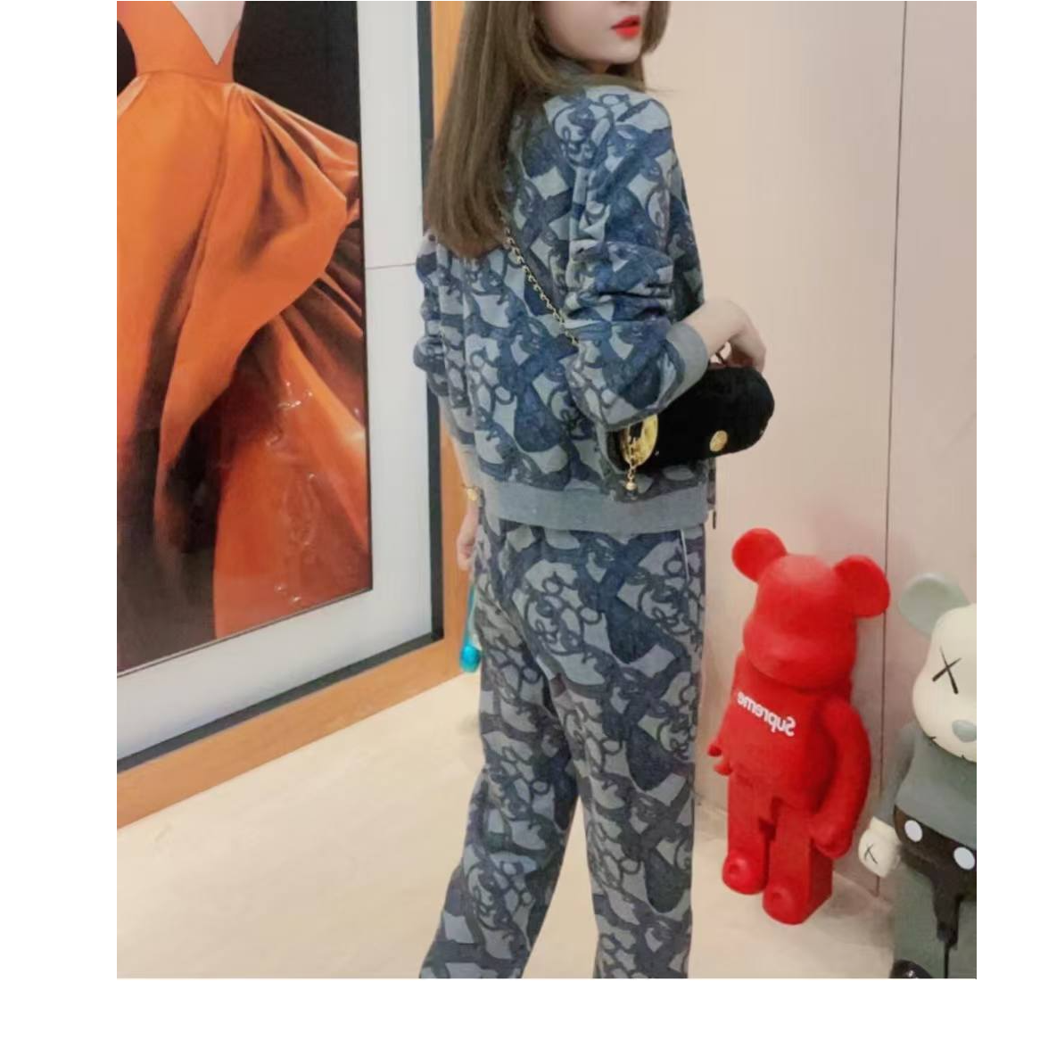 99新 Hermes/爱马仕 双双臻选/kk00125/爱马仕套装/38码