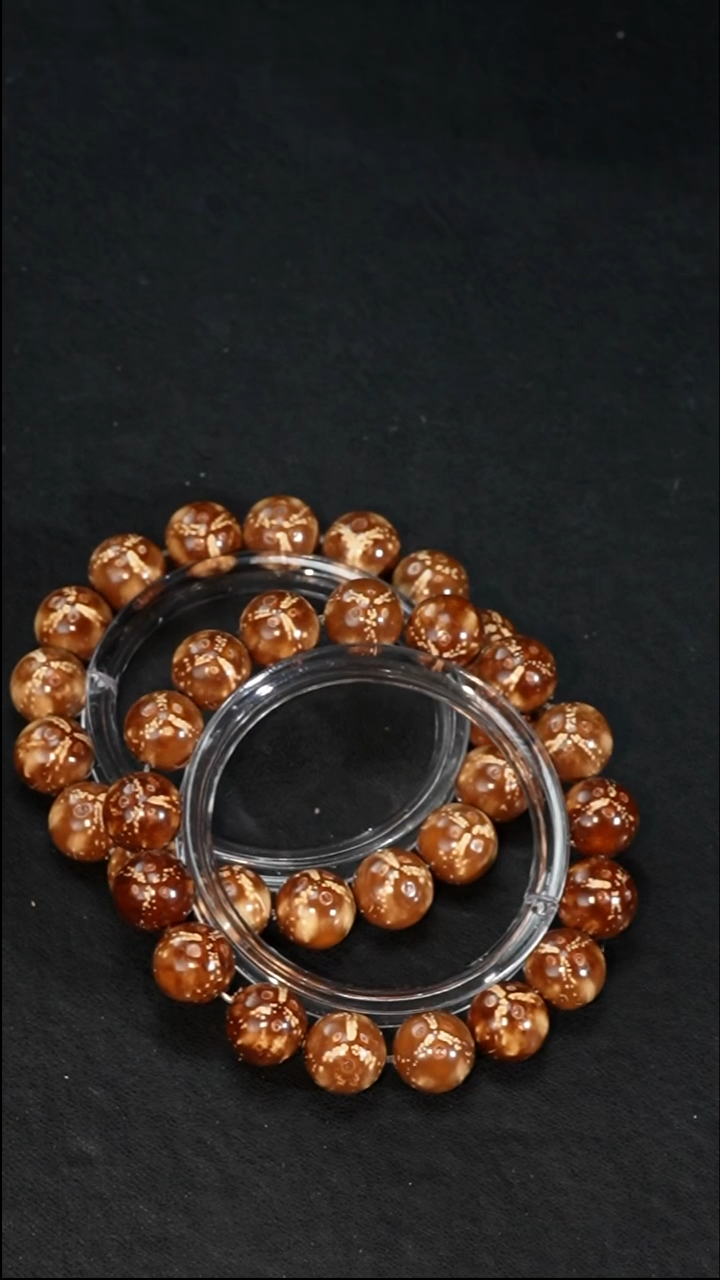 手串紫金鼠悟空熊猫正圆光珠12+mm