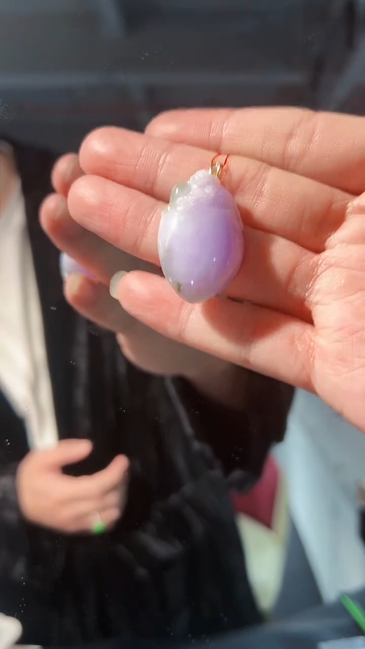 【闪购商品】翡翠颈饰18K金镶嵌缅料A货/支持复检/一件