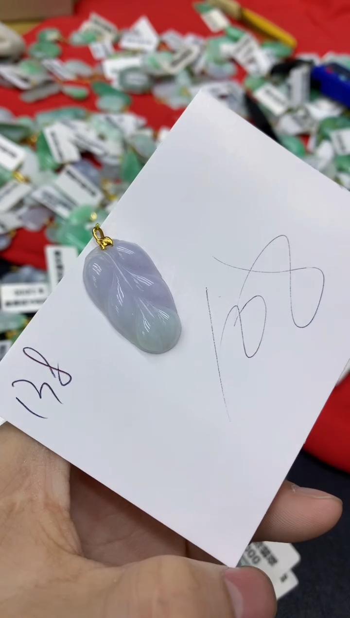 【闪购商品】翡翠颈饰18K金镶嵌1111111111