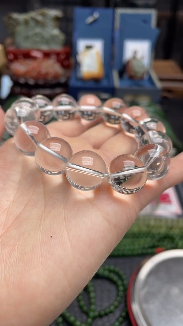 未镶嵌手链水晶白水晶单A16mm