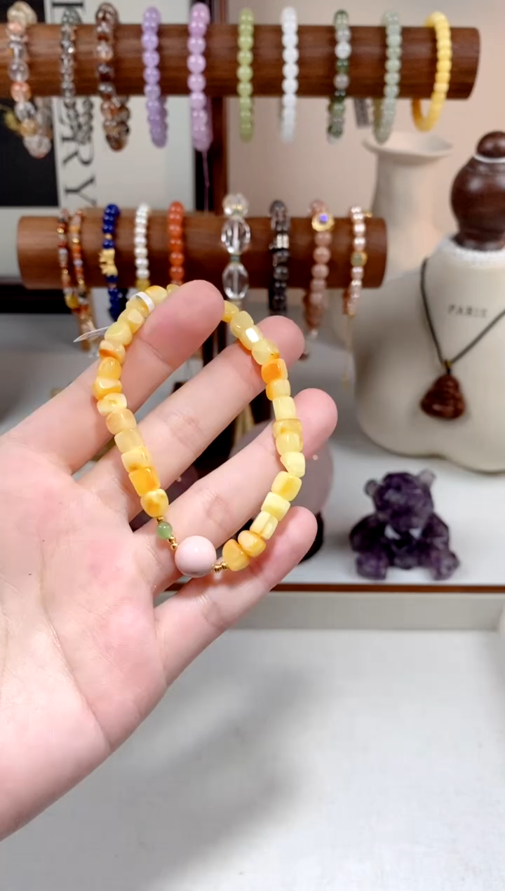 【闪购商品】琥珀手链未镶嵌蜜蜡手串