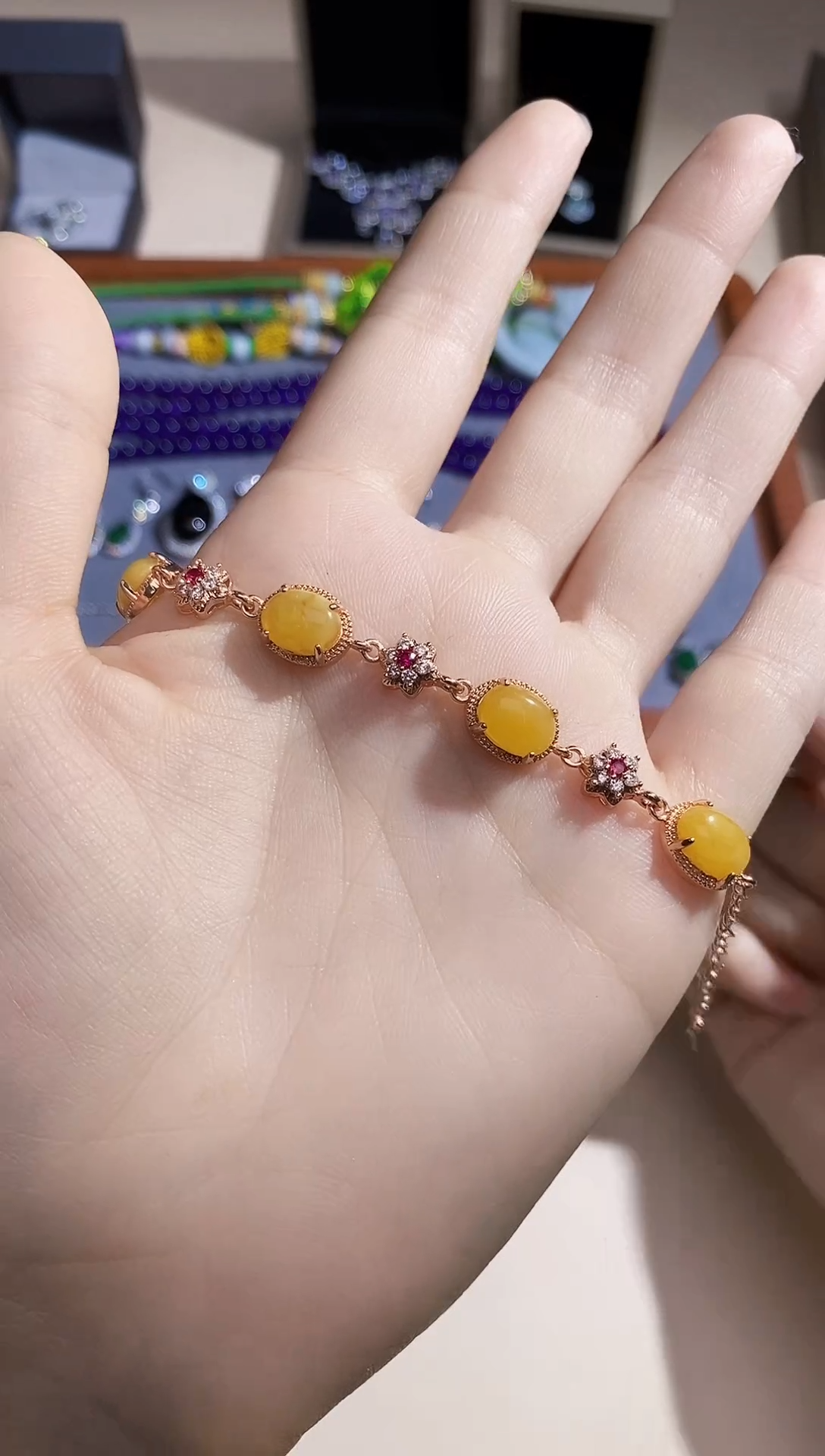 【闪购商品】蜜蜡手链未镶嵌多样性 发其一  【105】