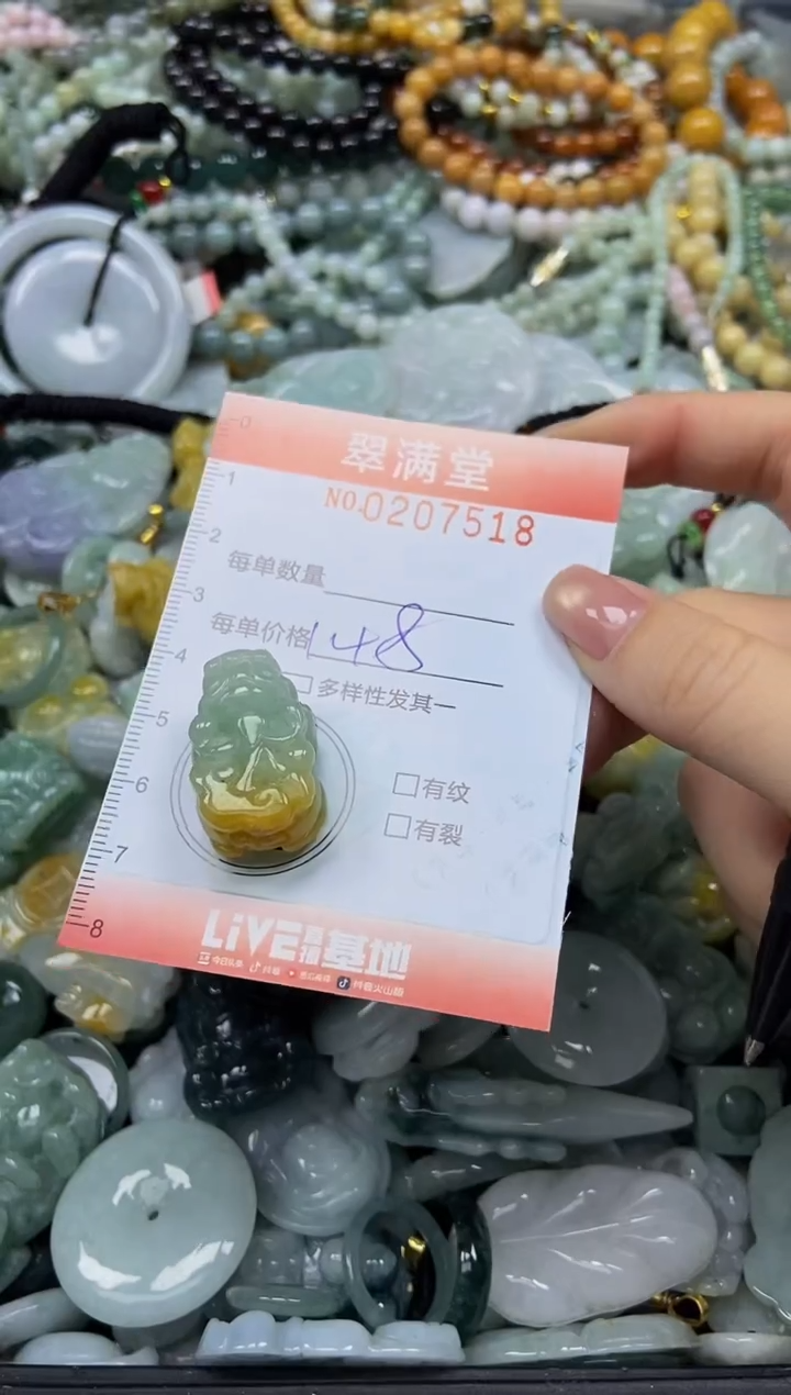 颈饰未镶嵌翡翠闪购0207518